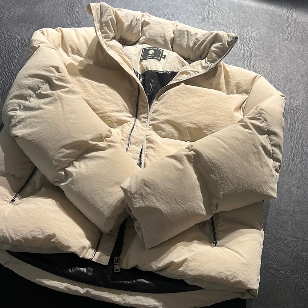 Tan Darc Sport Wolves Puffer Coat